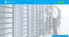 Desktop Screenshot of hebergium.com